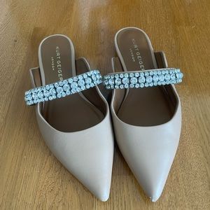 Crystal Embellished Mules